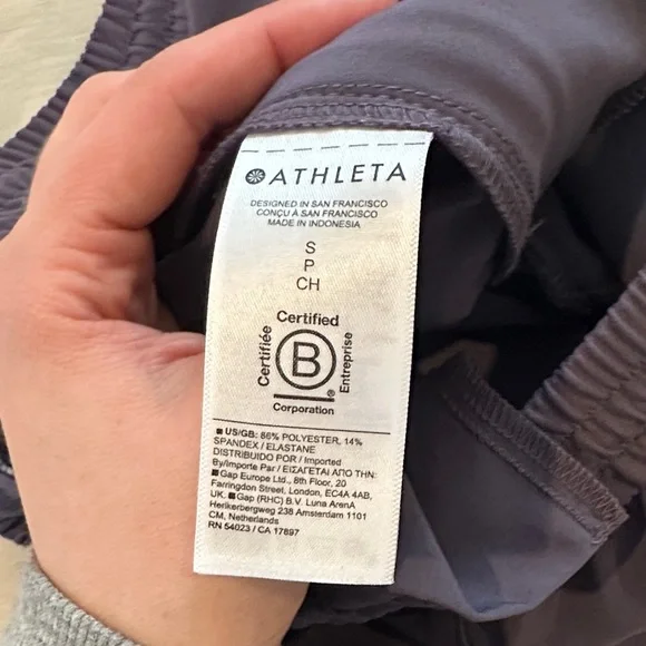 NWOT Athleta Stride Wide Leg Pants – Nightfall Purple Size Small - Picture 11 of 15